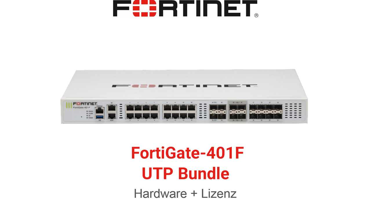 Fortinet FortiGate-401F UTP Bundle (Hardware + License) (FG-401F